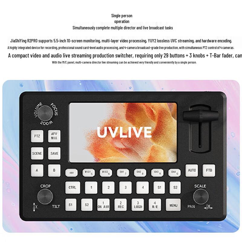 Professional Multi-Camera Live Production Switcher