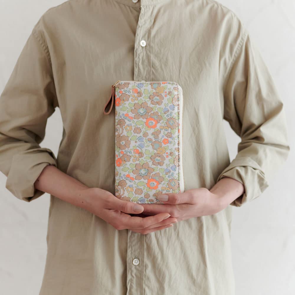 Планер Hobonichi 2023 Weeks Обложка LIBERTY, ТКАНИ/Betsy (Неоновый бежевый)