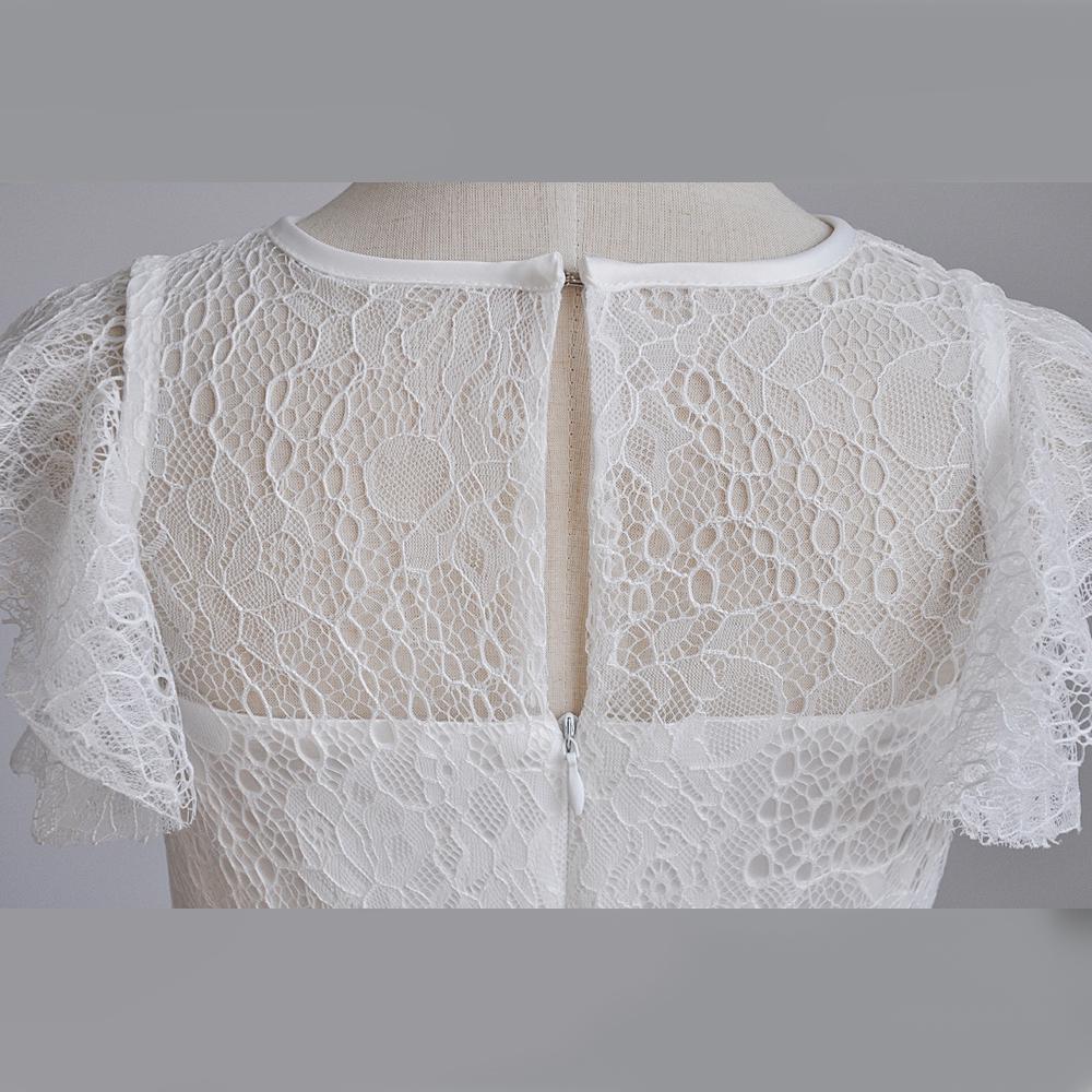 YUBAOBEI Высококачественное хлопковое платье принцессы для девочек, летняя детская свадебная одежда, белое шифоновое пляжное платье для девочек