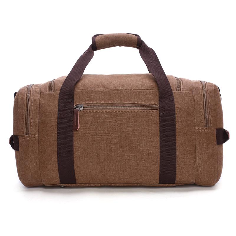 High Quality Canvas Large Capacity Travel Shoulder Handbag Crossbody Travel Duffel Women Duffle Bag