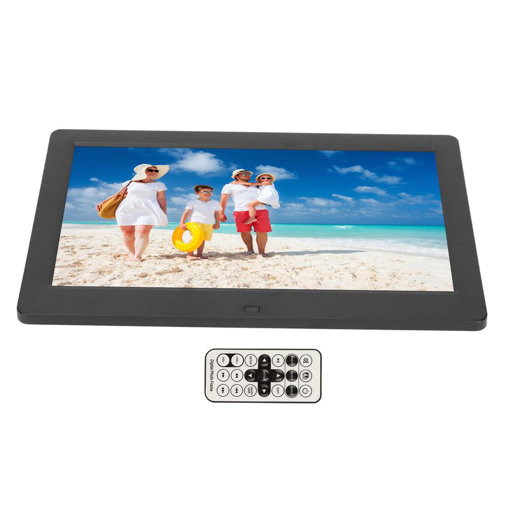 Цифровая фоторамка 10 дюймов HD LED экран слайд-шоу часы музыкальная функция электронный альбом с