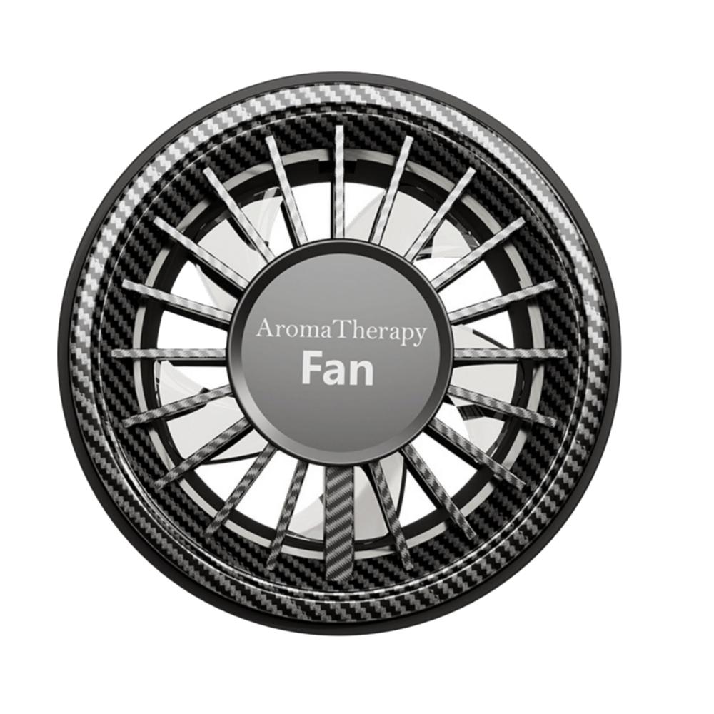 USB Автомобильный освежитель воздуха Стереоскопическое вращение Автомобильный диффузор Вентилятор Портативный вентилятор для автомобильной розетки Автомобиль