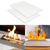 Ceramic Wool Wick Sponge Ceramic Fiber Insulation Ceramic Wool for Portable Tabletop Firepit To Extend Burn Time 12x8in