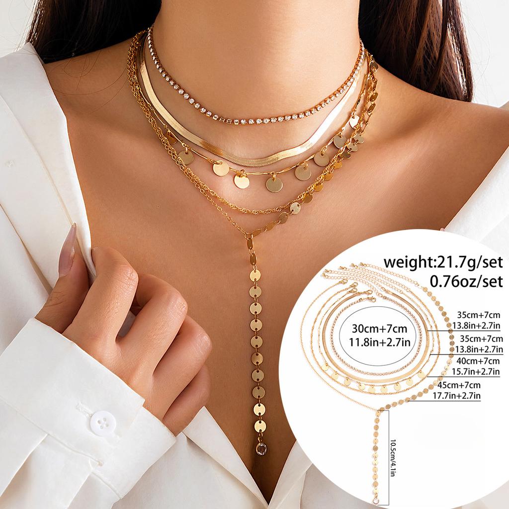 BLINGBAY Женская подвеска Новая цепочка из змеиной кости контрастного цвета Ins Ожерелье Женское многослойное бриллиантовое сердце с воротником для девочек Ювелирные изделия для вечеринок Подарки