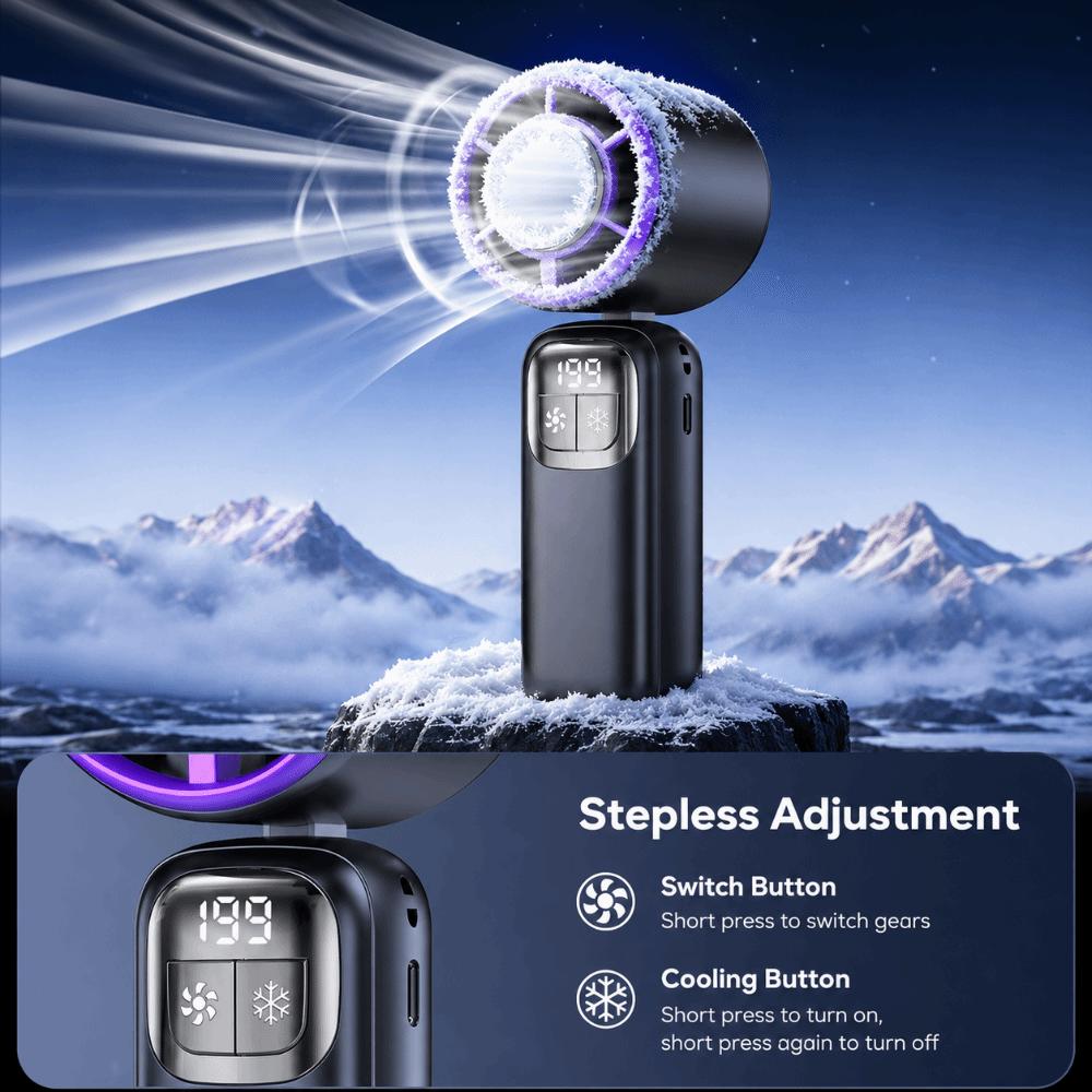 199 High Speed Handheld Fan Cooling Ice Cooler Ice Cooler Fan Cooling Fan Outdoor Travel Office