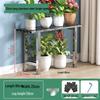 Stainless Steel Multi-Tier Plant Stand