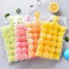 10pcs Disposable Ice Cube Bag Self-sealing Ice Tray Bag DIY Ice Cube Mold  Ices Pack Cooler Bag Kiitchen Bar Popsicle Mold