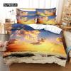 Красивый пейзаж Комплект постельного белья Пододеяльник Комплект постельного белья 3D Цифровая печать Комплекты постельного белья размера Queen Fashion Designs