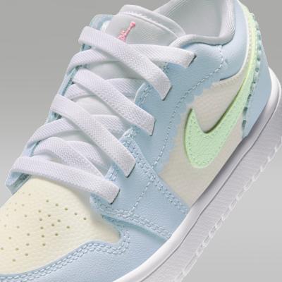 Jordan 1 Low ALT SE Half Blue Sail Vapor Green (PS)