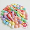 100pc Colorful Macaroni Balloon Decoration Supplies Wholesale Wedding Birthday Party Room Scene Layout 10inch Latex Balloon Toys