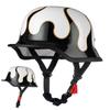 Motorcycle Open Face Helmet Motorcycle Retro Safety Helmet Summer Motorbike Half Face Helmet Vintage Motor Helmets M-2XL