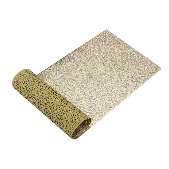 Дорожка на стол, противоожоговая, ПВХ, ажурный дизайн, термостойкая, коврик для еды, защитный от ожогов чехол для обеденного стола