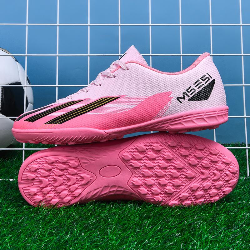 New football shoes MG short nails adult children boys and girls broken nails TF grass game training shoes