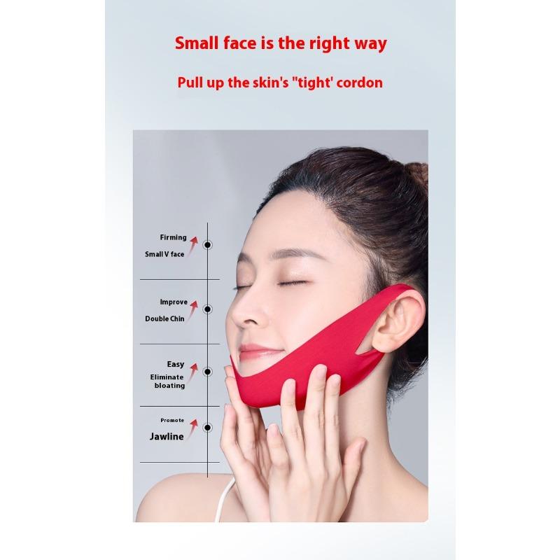 Rejuvenating Red Bandage Lift Mask Hydrating and Moisturizing V-shaped Face Tightening Masseter Face