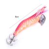 4Pcs Luminous Plastic Shrimp Bait Squid Shrimp Jig Jigging Lures Night Dawn Fishing