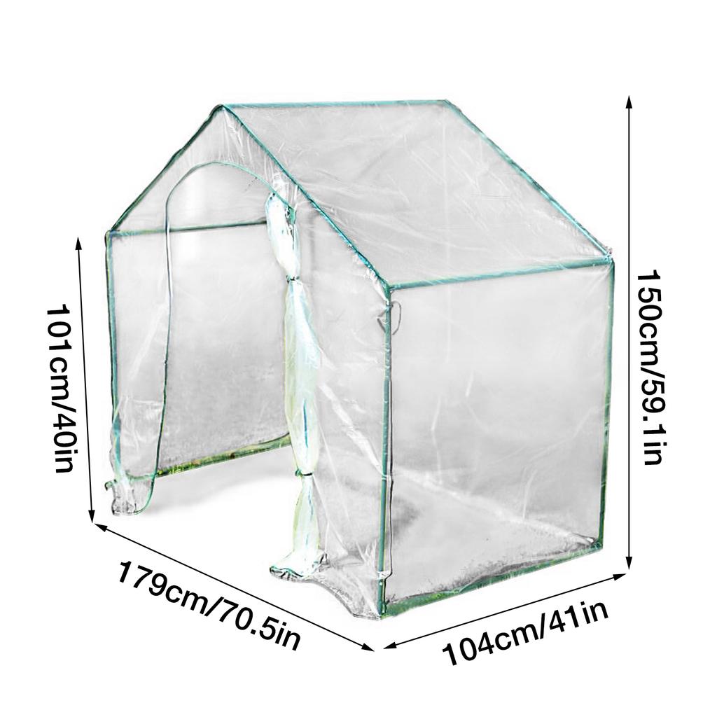 Усиленная мини-теплица, наружная переносная теплица, изоляционный навес, антифриз, теплица, навес для растений
