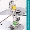 Downward Folding Hemming Curling Presser Foot Wear-Resistant Metal Roller Foot,Practical Industrial Roller Presser Foot For Home