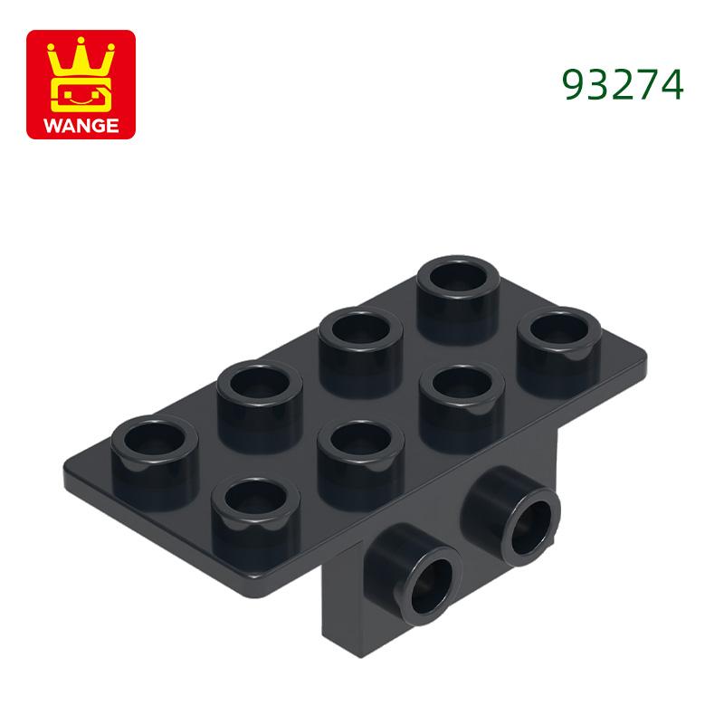 Нетоксичный 78 шт./лот 93274 Кронштейн 1x2 - 2x4 Блок Цветные детали для сборки MOC, совместимые с Brick, DIY, Детская игрушка, Детали для сборки
