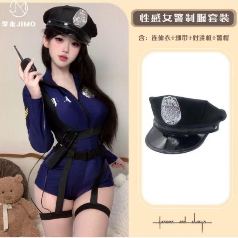 Сексуальное женское белье сексуальная ночная клубная полицейская продвинутое чувство косплей кос стюардесса униформа чистая похоть горячая полицейская Б