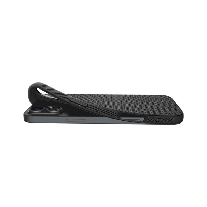 Spigen Liquid Air - Etui Do Iphone 16 (Matte Black)