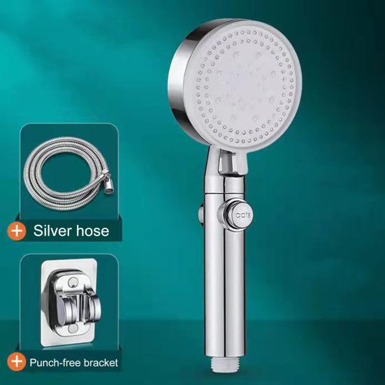 Душевая головка высокого давления с ручным управлением, 8 режимами распыления, функция верхнего распыления