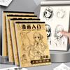 Novice Zero Basic Anime Hand Drawn Book Comics Girl Boy Comics Line Draft Book Student