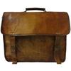 Мужская однотонная сумка из натуральной кожи, сумка для ноутбука, коричневый портфель-мессенджер