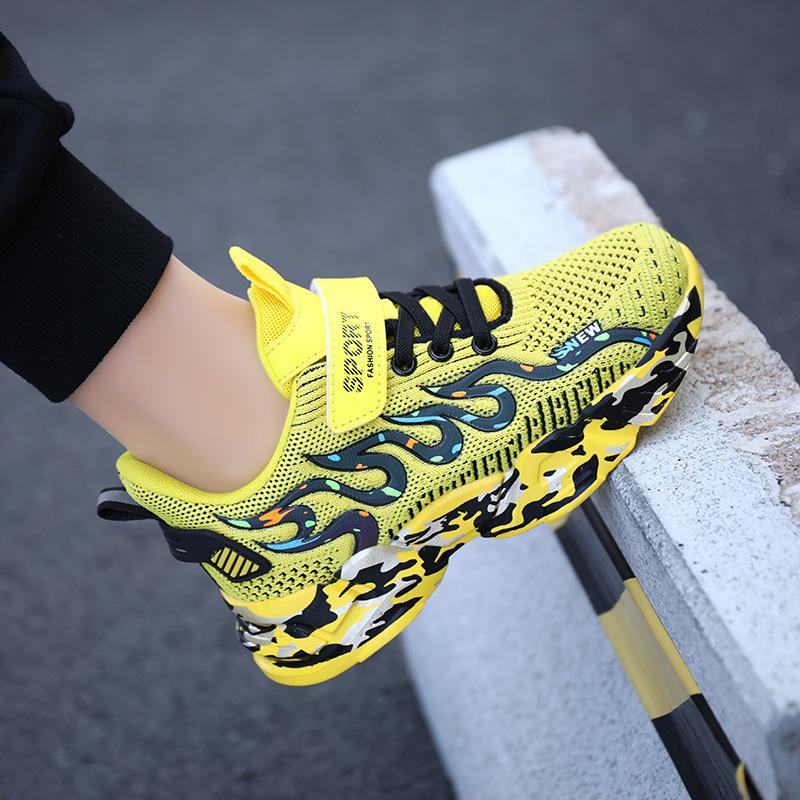 Boys' shoes 2025 new spring children's dad sports middle and old children's spring and autumn children's running tide shoes