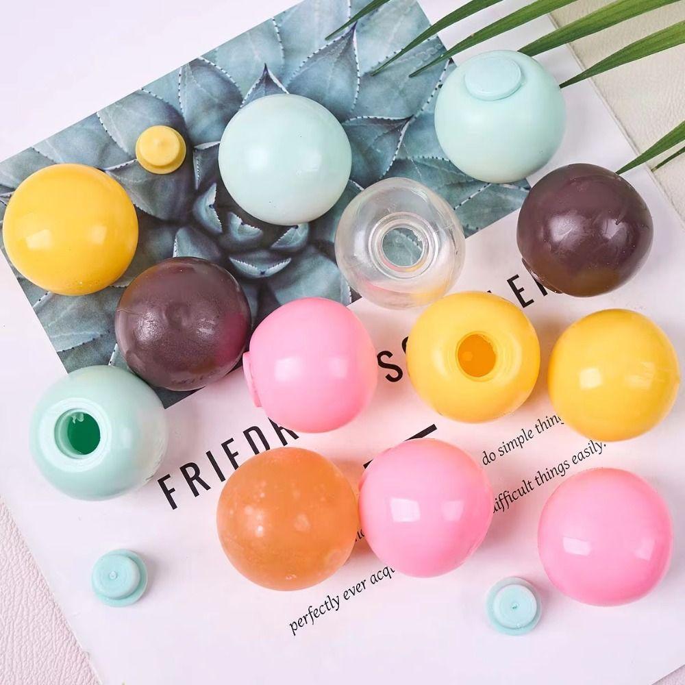 Soft TPR DIY Empty Ball Skin Colorful Handmade Ball Skin Craft Making Accessory