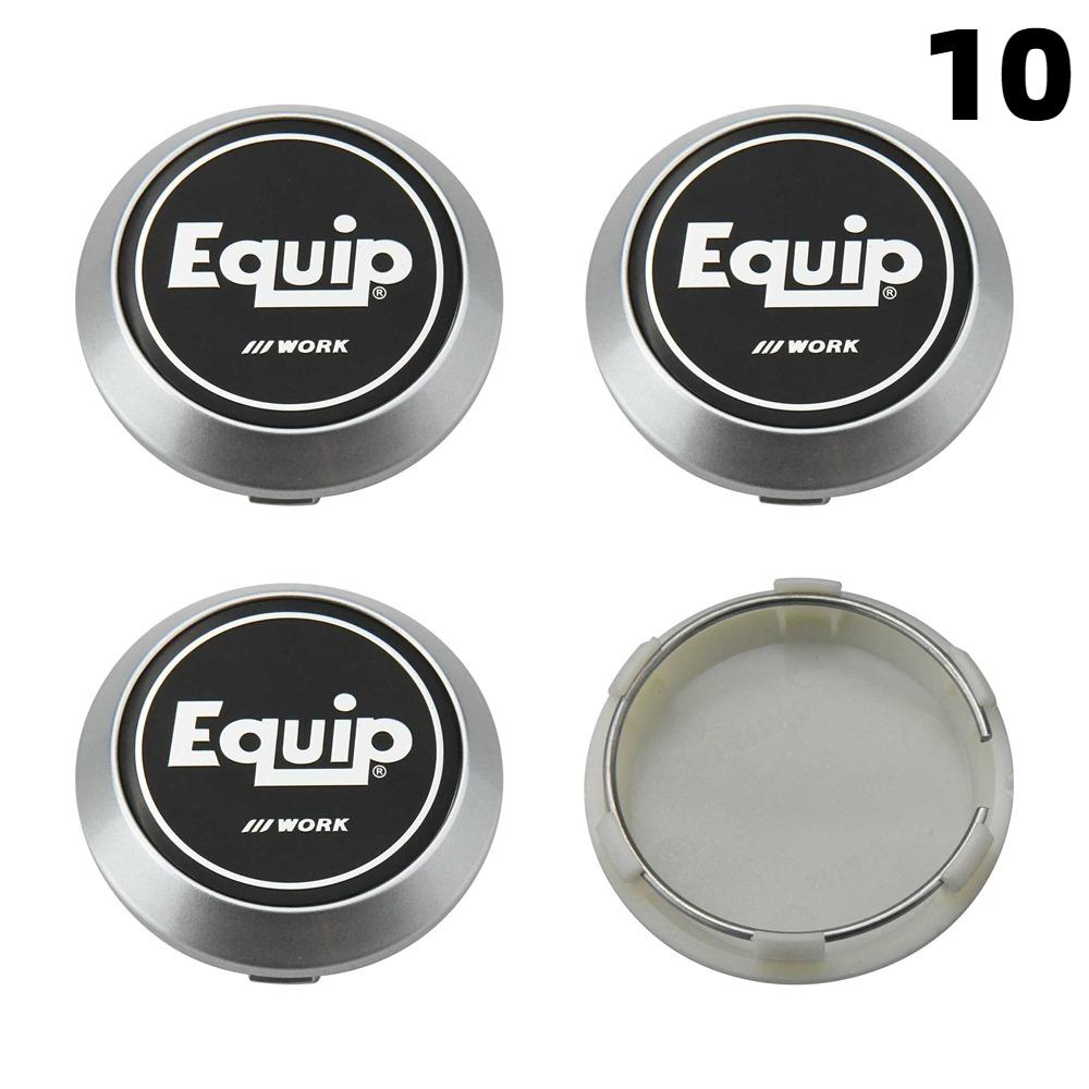 4PCS New 64MM OD / 60MM ID Cap For Rims WORK EMOTION EQUIP MEISTER VS Logo Wheel Center Cap Sport Car Wheel Cover Hub caps
