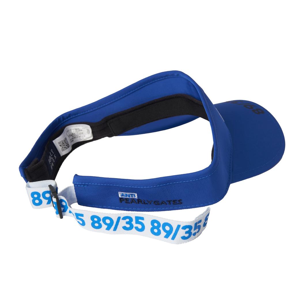 [PEARLY GATES] Унисекс Солнцезащитный козырёк (Антиграфический, Регулируемый размер)  Кепка для гольфа 053-4287806 110Синий FR