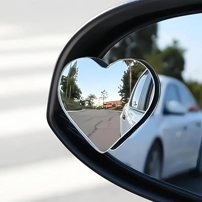 Frameless Rearview Mirror Fan-shaped Glass Reversing Small Round Mirror 360 Degree Ultra-high-definition Auxiliary Reflector Car Blind Spot Mirror