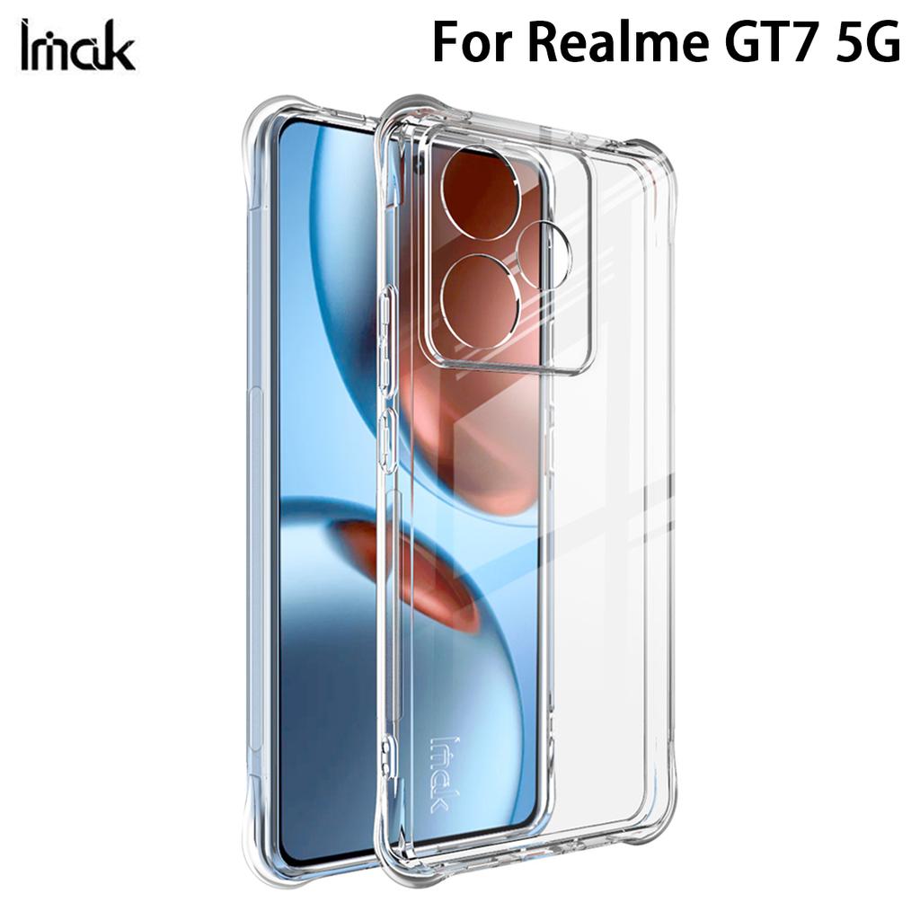 For Realme GT7 5G Phone Case IMAK Shock-resistant Soft Case