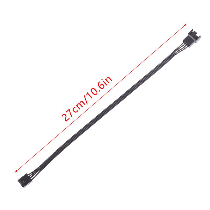 5 шт. 4-контактный ШИМ-адаптер для подключения вентилятора процессора, удлинитель для вентилятора компьютера, сменный кабель питания, аксессуары 24Awg