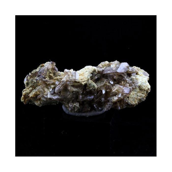 Pierres et Minéraux. Axinite. 46.5 ct. La Balme d'Auris, Bourg d'Oisans, Isère, France..