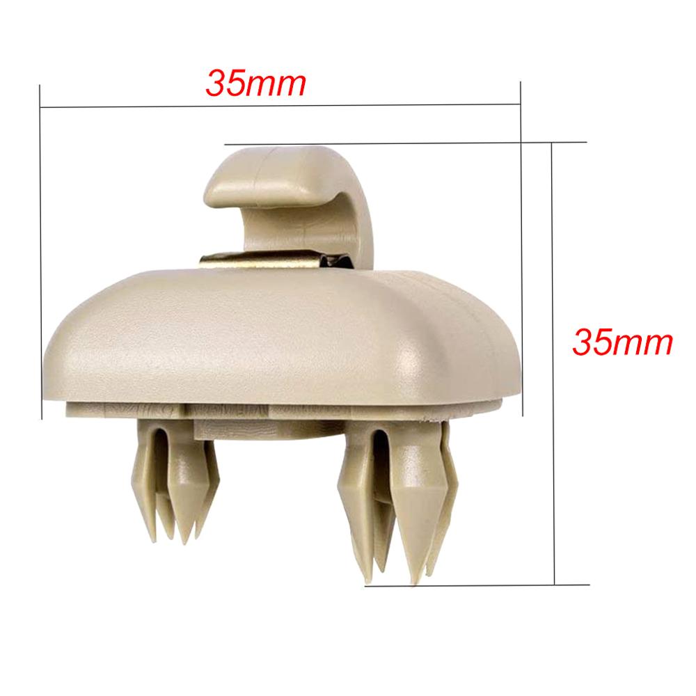 Auto Sun Visor Clip  Hook Bracket Hanger Replacement forA1 A3 A4 A5 Q3 Q5(8E0 857 562)A7 B6
