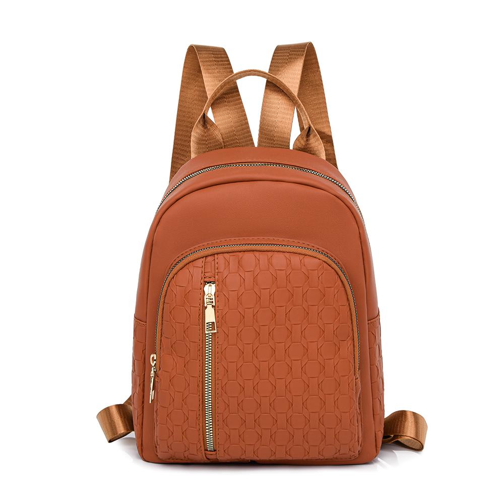 Однотонный женский рюкзак из искусственной кожи, сумка двойного назначения, небольшой дорожный рюкзак