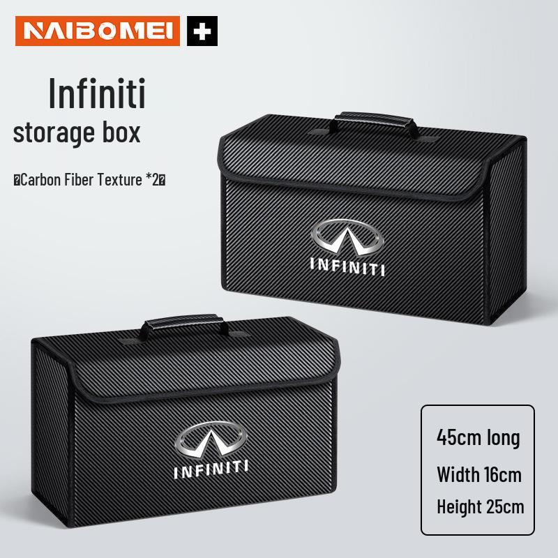 Подходит для Infiniti Q5L, Q30, QX50, QX55, QX60, Органайзер-бокс для багажника автомобиля