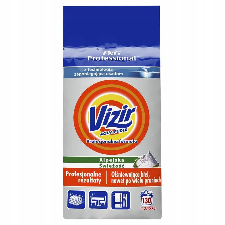 Порошок Vizir 7,15 кг Alpine Fresh Для белого