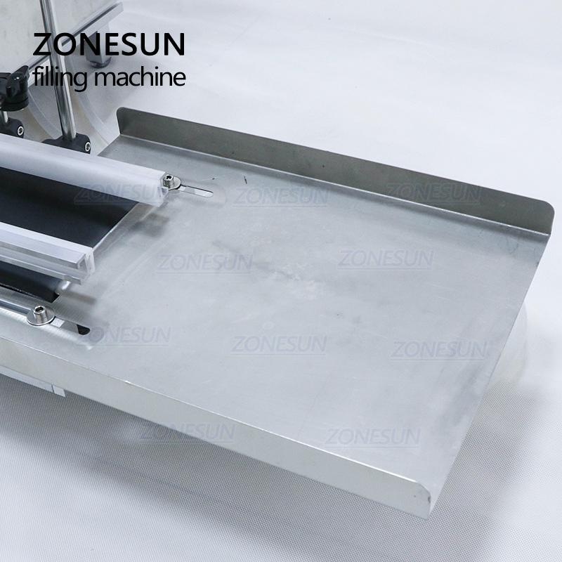 ZONESUN Full Automatic Liquid Filling Machine Desktop CNC Perfume Juice Milk Water Bottle Filler Diaphragm Pump