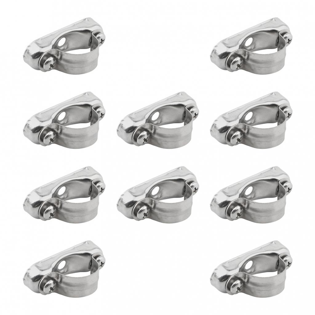 304 Stainless Steel Pipe Support Clamp Bracket for Various Applications