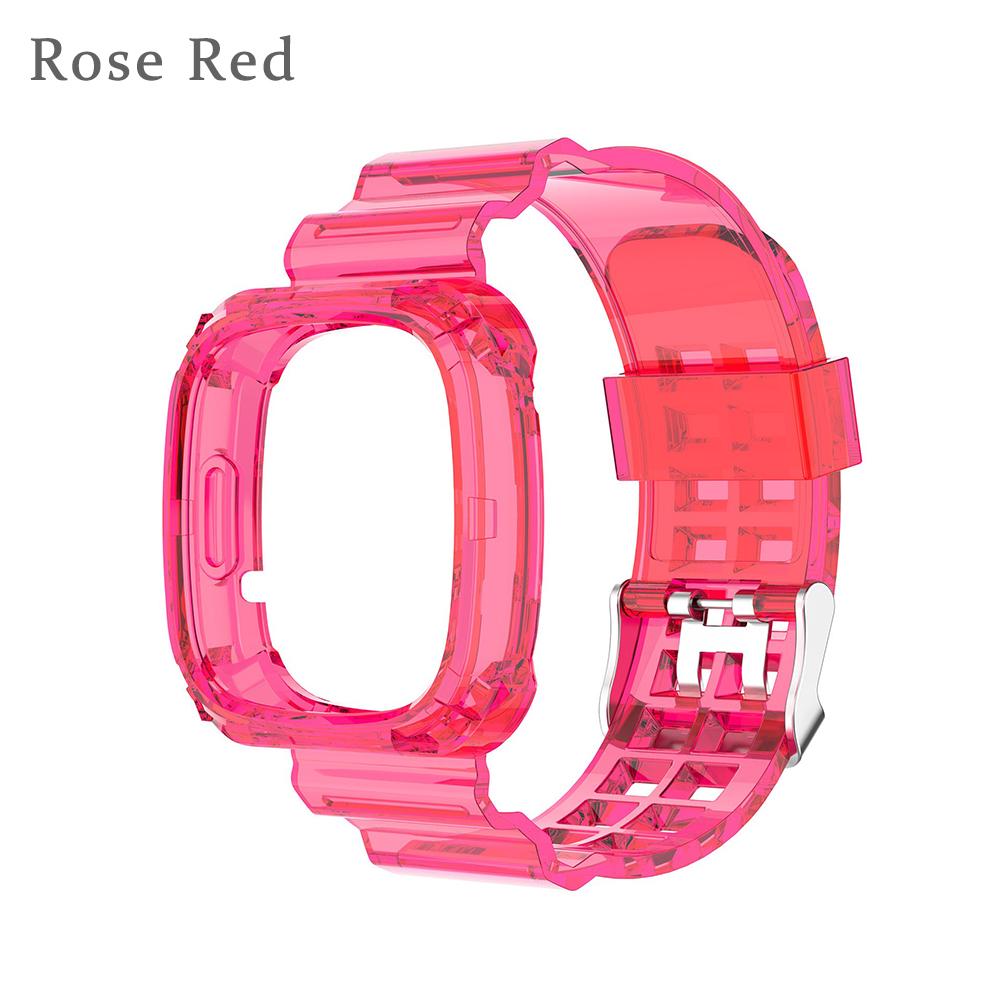 Чехол Нескользящий Смарт-браслет Ледниково-прозрачный ремешок Прозрачный браслет Сменный ремешок Ремешок для часов