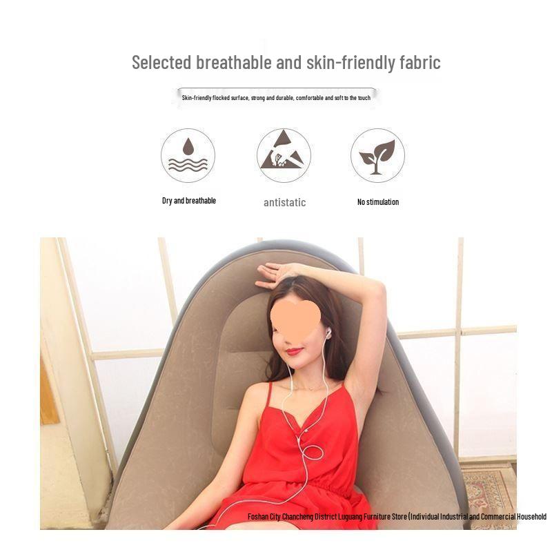 Утолщенное надувное кресло-диван для дома и отдыха на природе