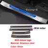 For Mitsubishi AIRTREK   2024+ Door Sill Scuff Plate Cover Trim Threshold Pedal Strip Stainless Steel Accessories