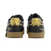 Nike Court Vision Sycee Synthetic Leather Abrasion Resistant Breathable Low top Skateboard Shoes Men's Black Gold IB2998-004(Team773--)