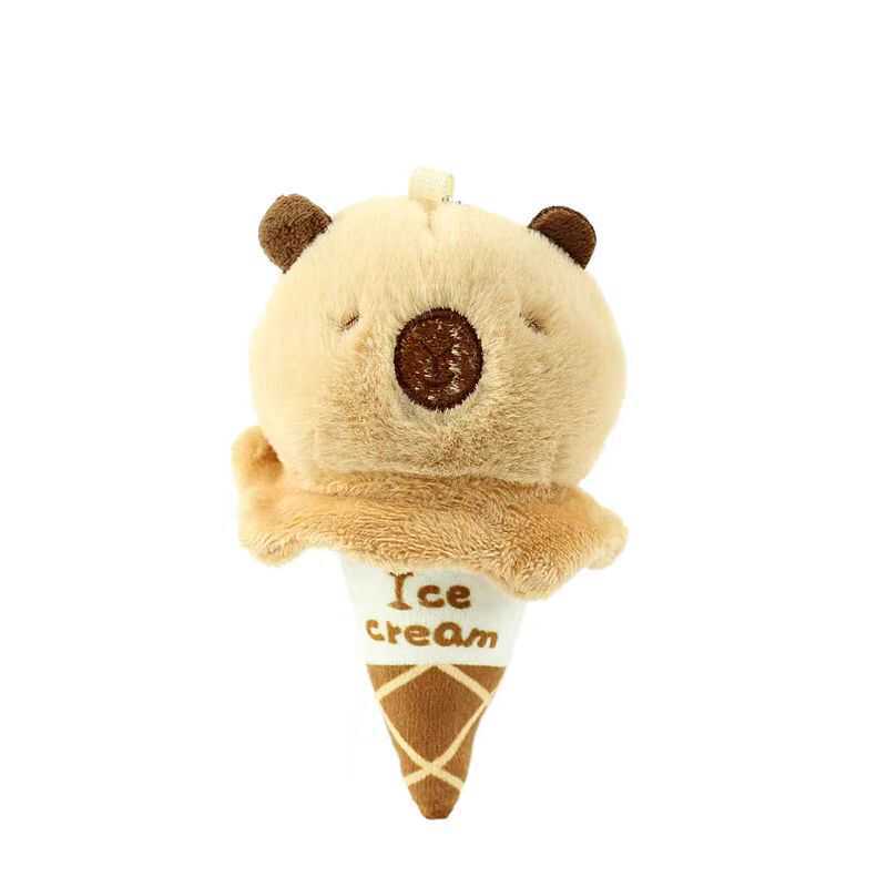 Милая подвеска Капибала, плюшевая игрушка, кукла, маленькая панда, сумка, подвесное украшение, брелок, кукла, кукла