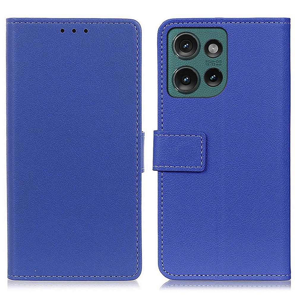 For Motorola Edge 50 5G Case PU Leather Stand Wallet Phone Cover