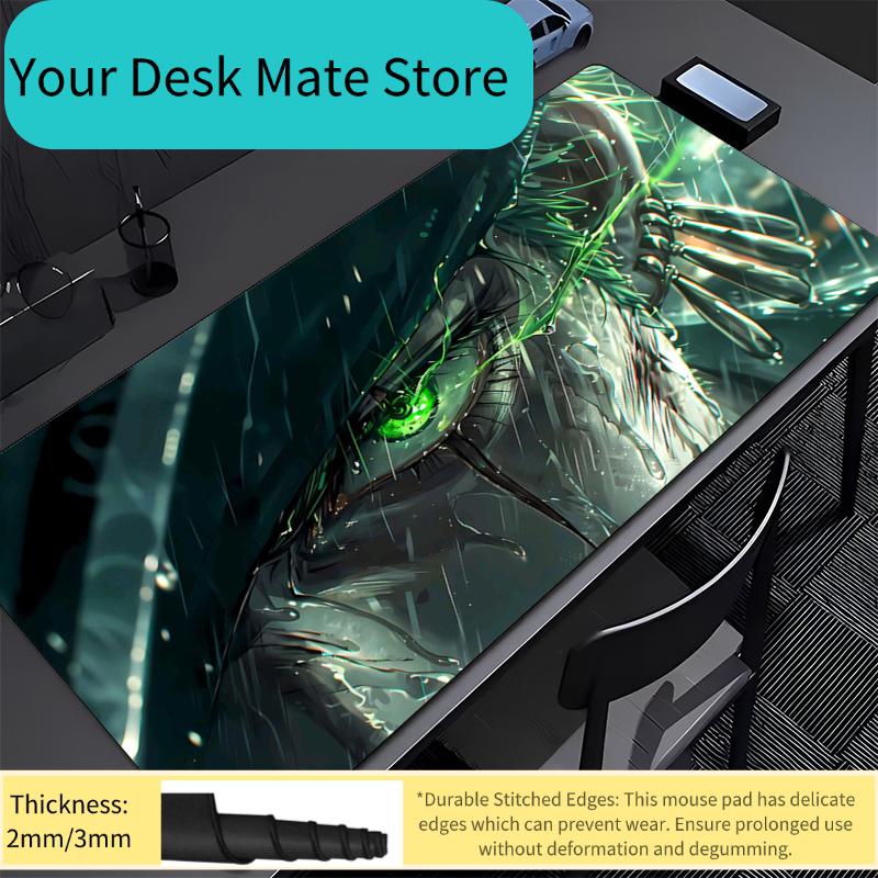 One Piece Roronoa Zoro Green Eye Dragon Anime Extended Desk Pad NonSlip AntiDirt Gaming Mouse Pad Anime Big Mouse Pad