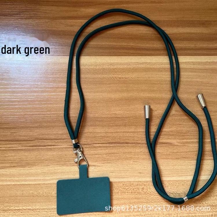 Регулируемый универсальный шнурок для мобильного телефона - съемный шнурок из нейлона своими руками - шейный ремешок с защитой от потери