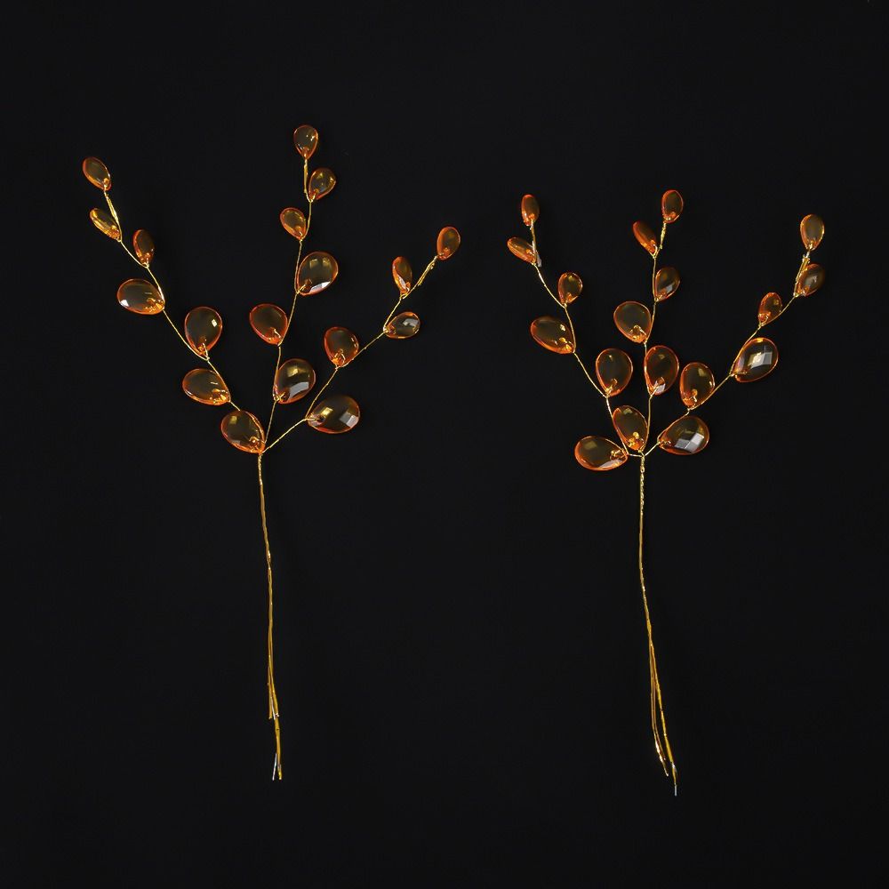 50 шт. Свадебная тиара, хрустальные бутоны, ветви, свадебная вечеринка, хрустальный цветок, искусственный букет, белый